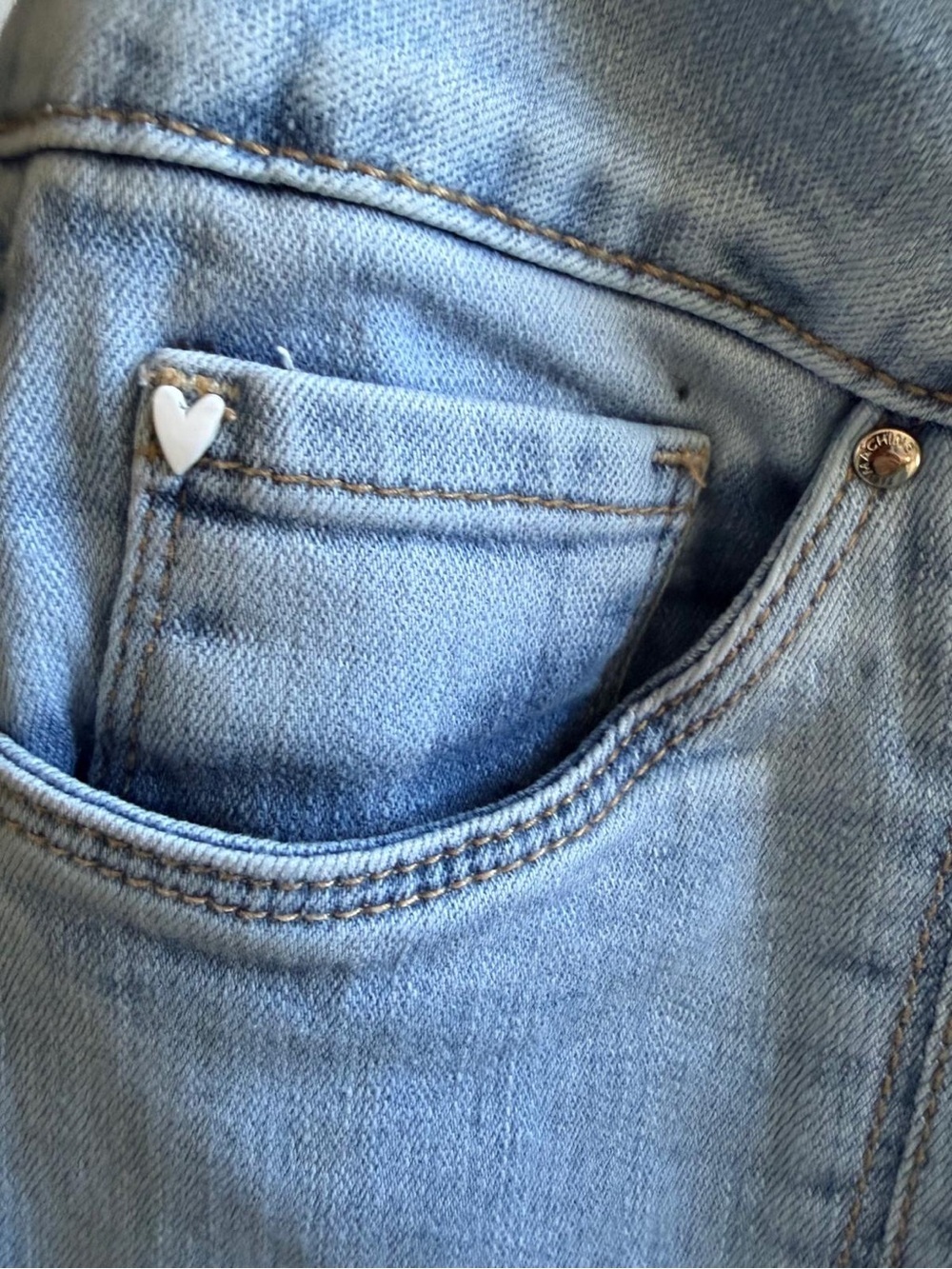 Machine Light Blue Flare Jeans - Picture 4 of 8